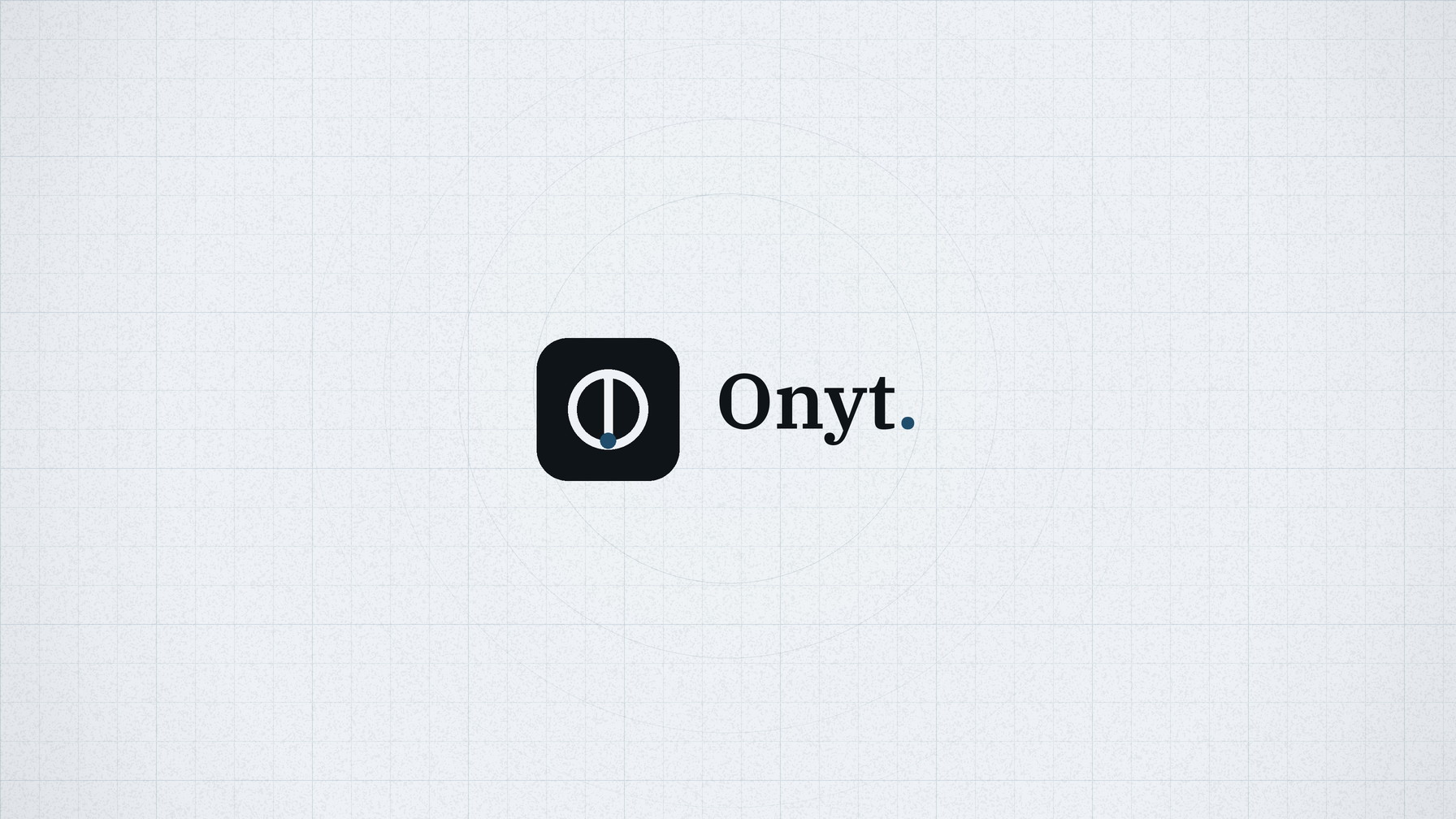 Onyt monogram on a quiet index grid — Independent U.S. Index.